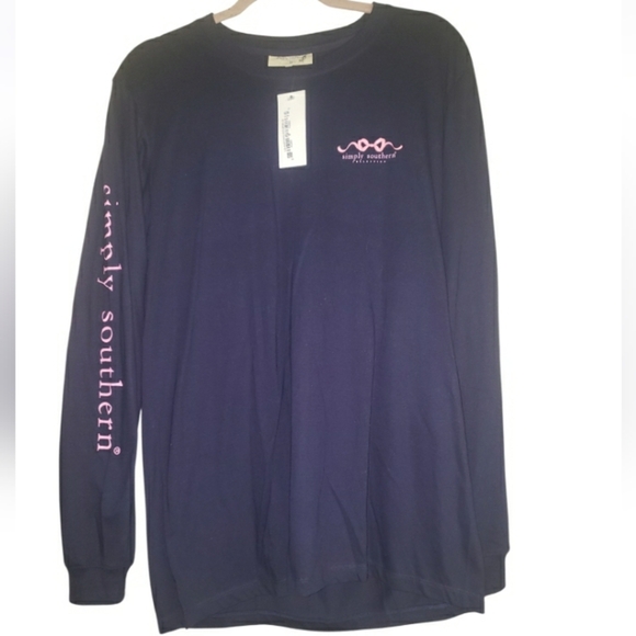 NWT Simply Southern Not Luck Just God- M - Picture 2 of 2